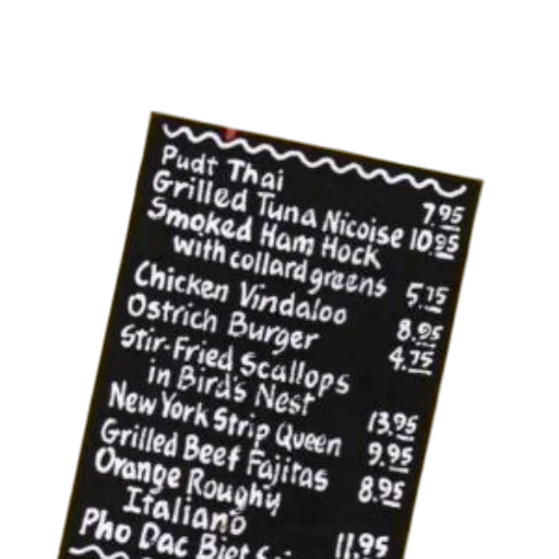 food, staff, menu, various transparent PNG cut-out