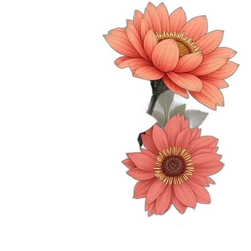 flower, jewelry, crown, staff transparent PNG cut-out