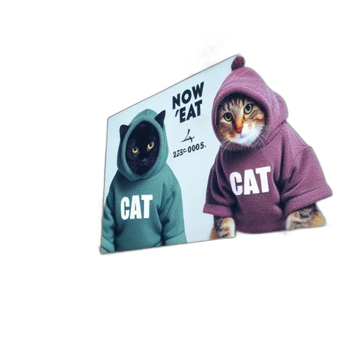 jacket, hat, concept art, 3d render transparent PNG cut-out