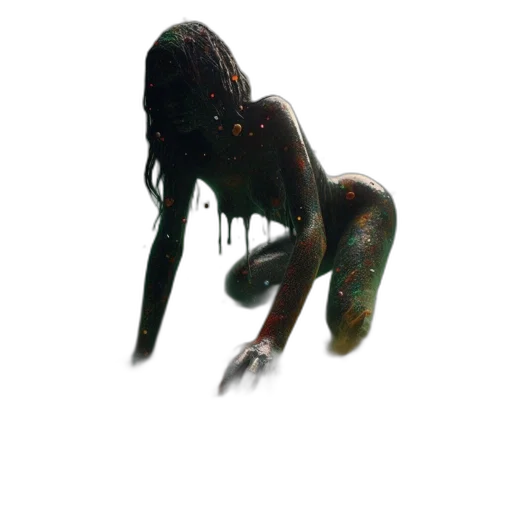 creature, animal, hair, staff transparent PNG cut-out