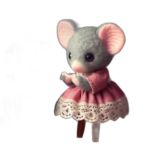 dress, animal, staff, creature transparent PNG cut-out