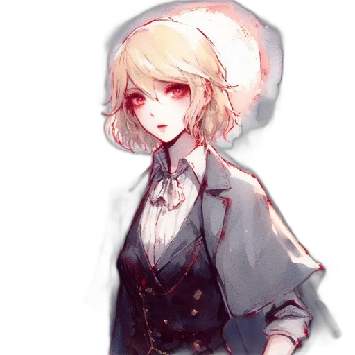 hat, jacket, staff, dress transparent PNG cut-out