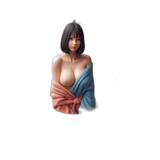 dress, jewelry, face, jacket transparent PNG cut-out