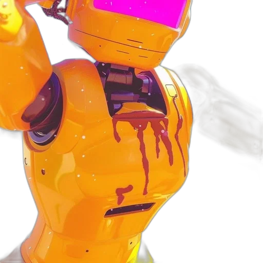 robot, bottle, weapon, mask transparent PNG cut-out