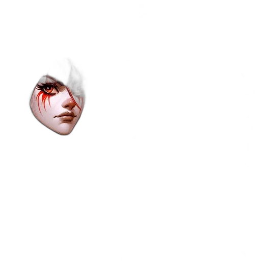 face, mask, creature, robot transparent PNG cut-out