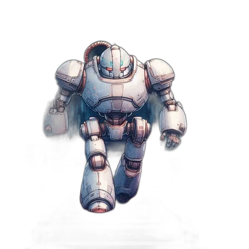 robot, creature, weapon, concept art transparent PNG cut-out