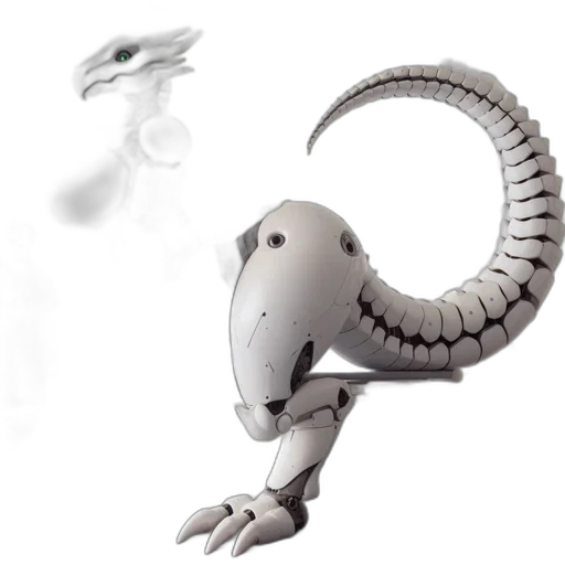 dragon, robot, creature, animal transparent PNG cut-out