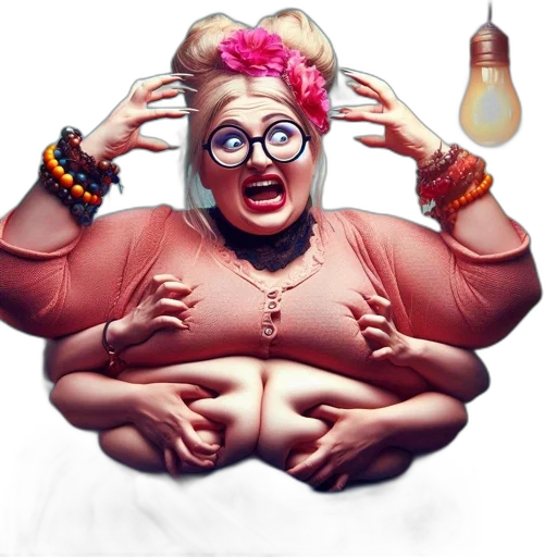 dress, food, jewelry, surprised transparent PNG cut-out