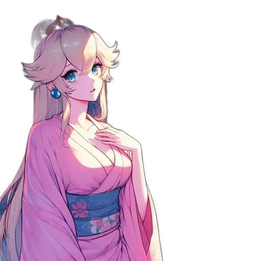 dress, crown, staff, dragon transparent PNG cut-out
