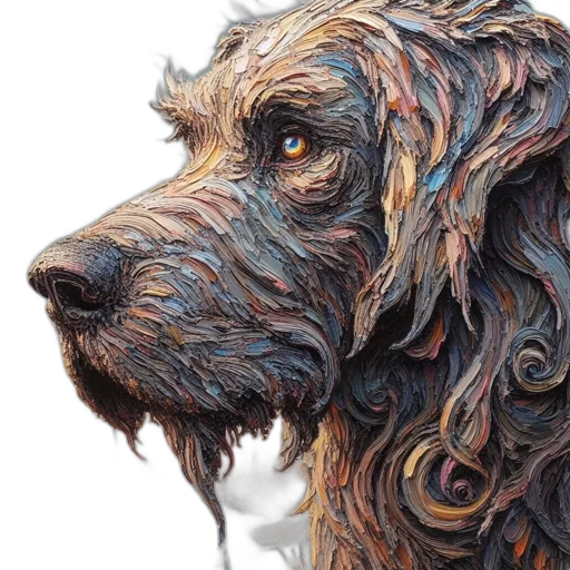 animal, creature, face, photorealistic transparent PNG cut-out