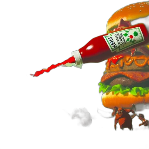 food, weapon, robot, bottle transparent PNG cut-out