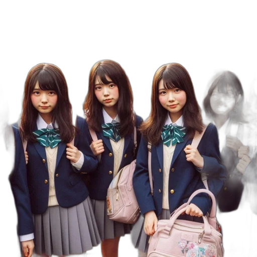 jacket, photorealistic, 3d render, anime transparent PNG cut-out