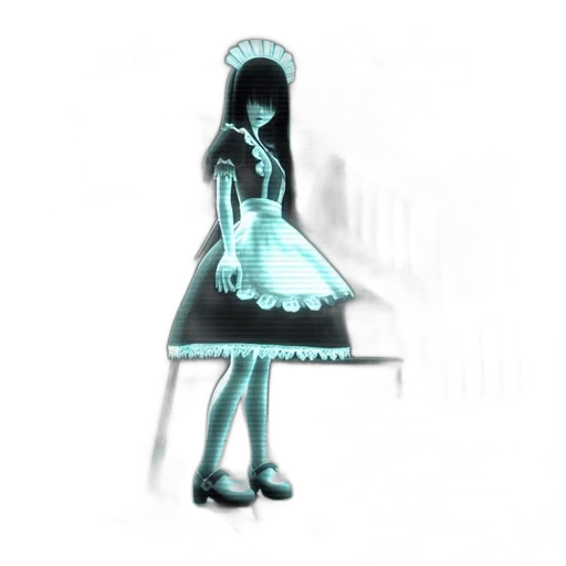dress, robot, staff, umbrella transparent PNG cut-out
