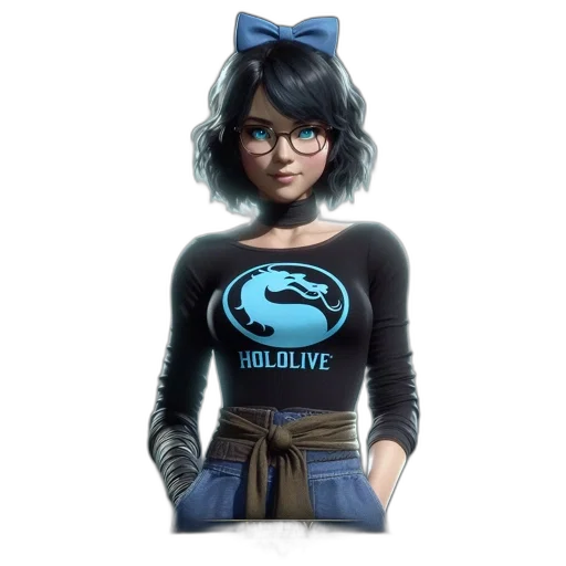 concept art, comic book art, 3d render, cartoon transparent PNG cut-out