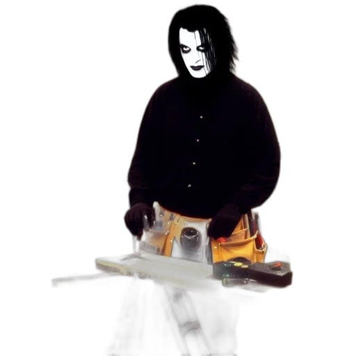 weapon, mask, staff, robot transparent PNG cut-out