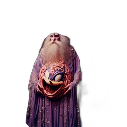 dress, mask, creature, crown transparent PNG cut-out