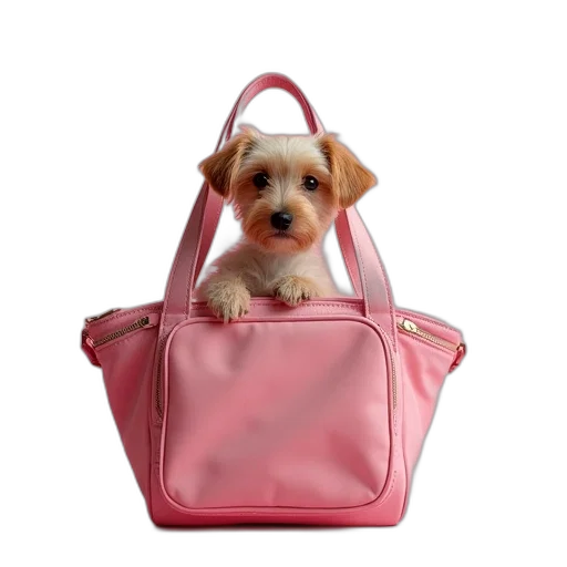 animal, photorealistic, 3d render, pink transparent PNG cut-out