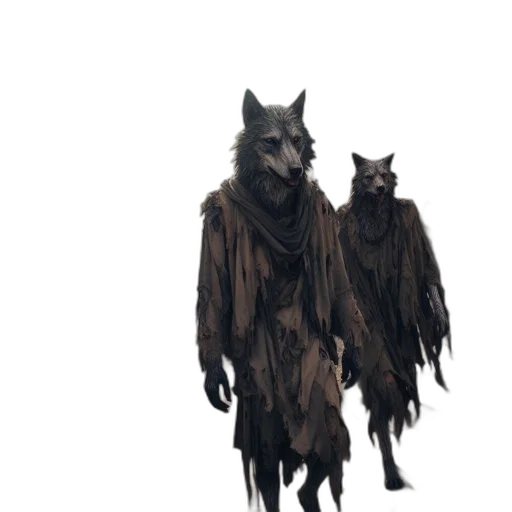 creature, animal, mask, staff transparent PNG cut-out