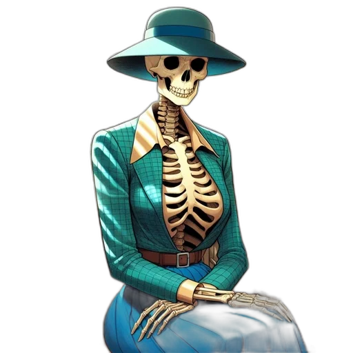 jewelry, staff, dress, hat transparent PNG cut-out