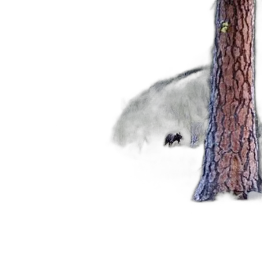 animal, creature, tree, face transparent PNG cut-out