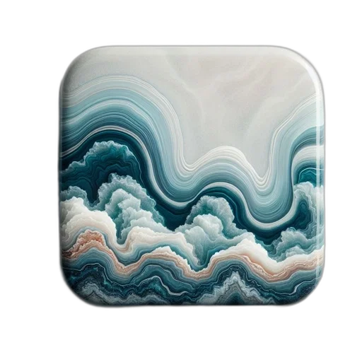 jewelry, vaporwave, photorealistic, underwater transparent PNG cut-out