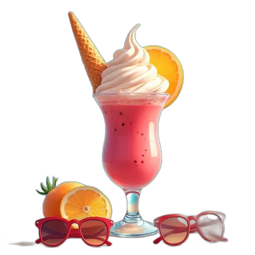 food, staff, photorealistic, 3d render transparent PNG cut-out