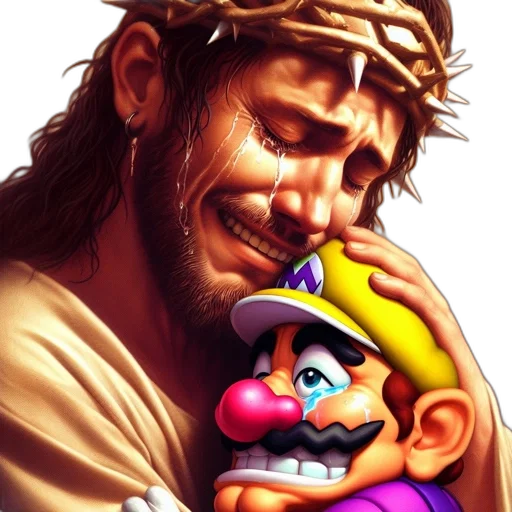 crown, photorealistic, pixel art, concept art transparent PNG cut-out