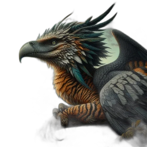 dragon, creature, animal, fantasy art transparent PNG cut-out
