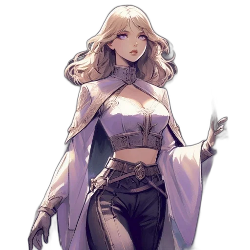staff, dress, sword, concept art transparent PNG cut-out
