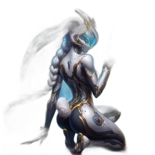 dragon, robot, creature, staff transparent PNG cut-out