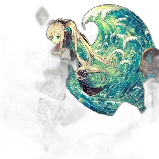 mask, staff, creature, dress transparent PNG cut-out