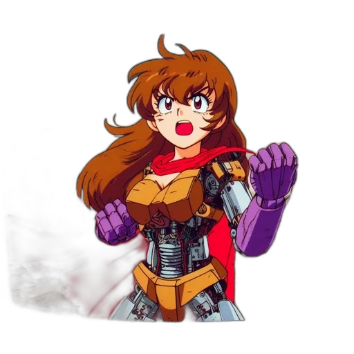 robot, weapon, staff, sword transparent PNG cut-out