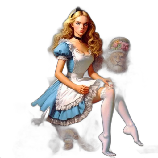 dress, staff, concept art, fantasy art transparent PNG cut-out