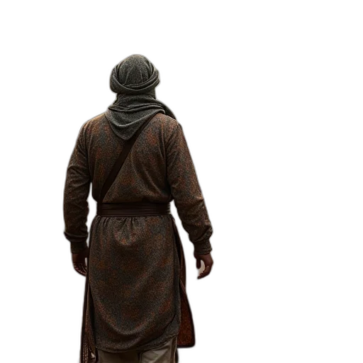 staff, jacket, sword, hat transparent PNG cut-out