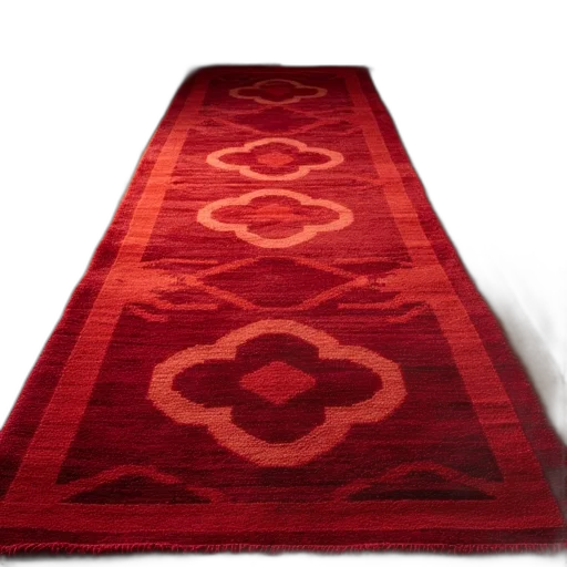 furniture, red, rug, has transparent PNG cut-out
