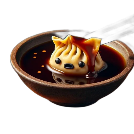 food, dragon, animal, 3d render transparent PNG cut-out