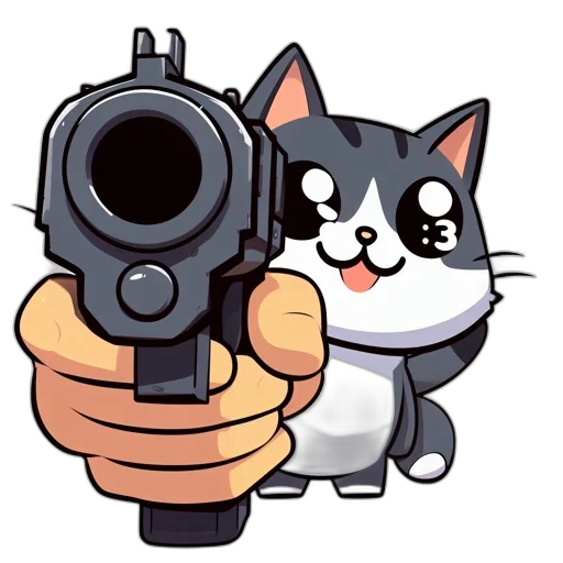 weapon, animal, staff, pixel art transparent PNG cut-out