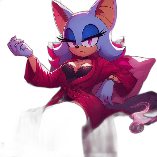 jacket, dress, creature, staff transparent PNG cut-out
