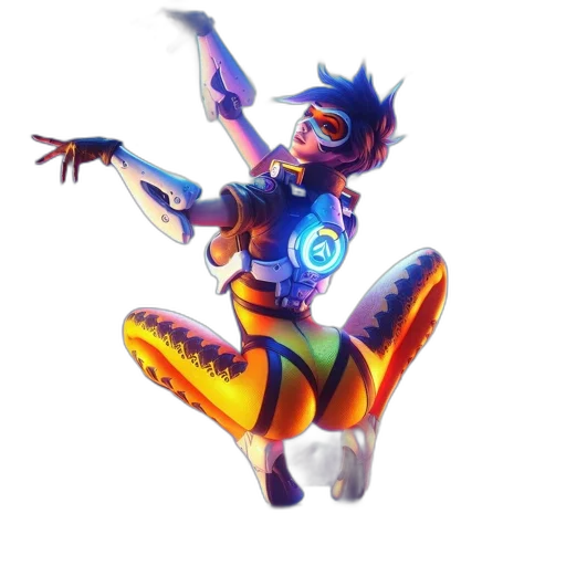 robot, weapon, dragon, staff transparent PNG cut-out