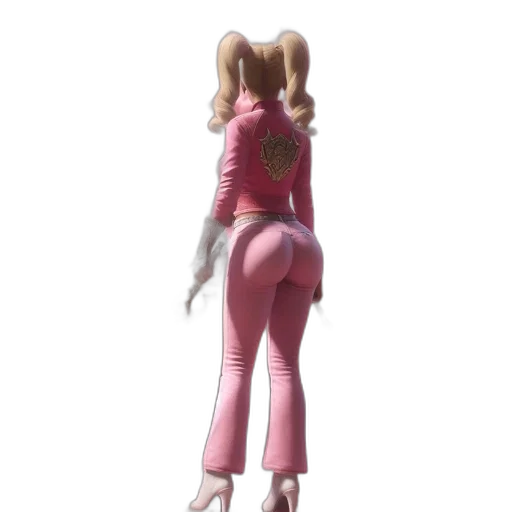 dress, jacket, staff, robot transparent PNG cut-out