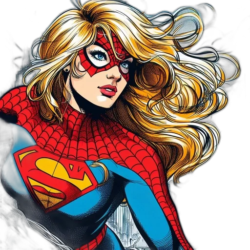 comic book art, cartoon, concept art, fantasy art transparent PNG cut-out