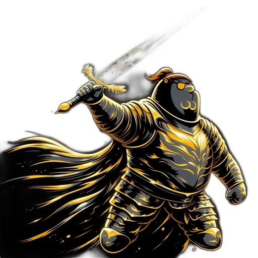 sword, staff, weapon, robot transparent PNG cut-out