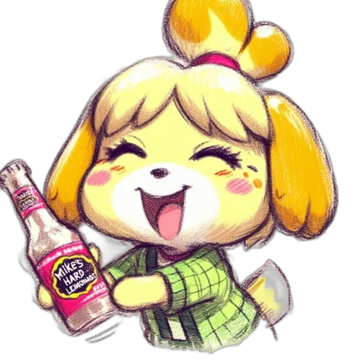 bottle, animal, food, watercolor transparent PNG cut-out