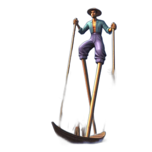 staff, sword, weapon, hat transparent PNG cut-out