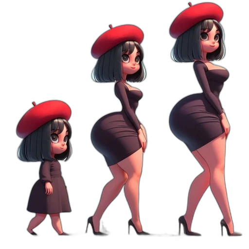 dress, hat, crown, concept art transparent PNG cut-out