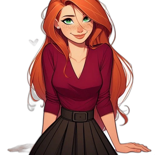 dress, staff, cartoon, concept art transparent PNG cut-out