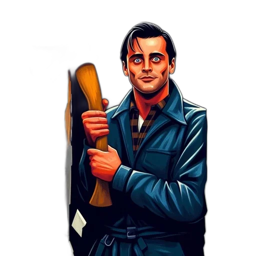 staff, sword, weapon, jacket transparent PNG cut-out
