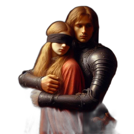 fantasy art, photorealistic, oil painting, concept art transparent PNG cut-out
