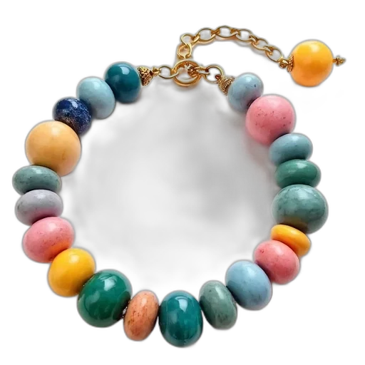 jewelry, pastel, colorful, neon transparent PNG cut-out