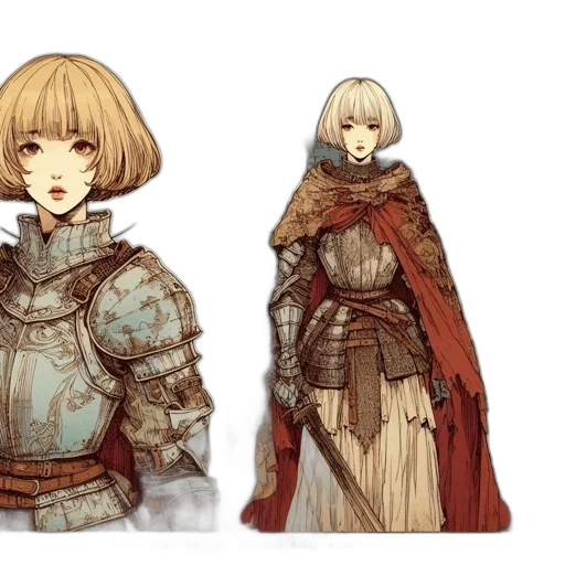 concept art, fantasy art, pixel art, 3d render transparent PNG cut-out